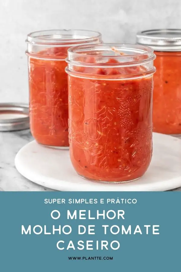 molho de tomate caseiro assado