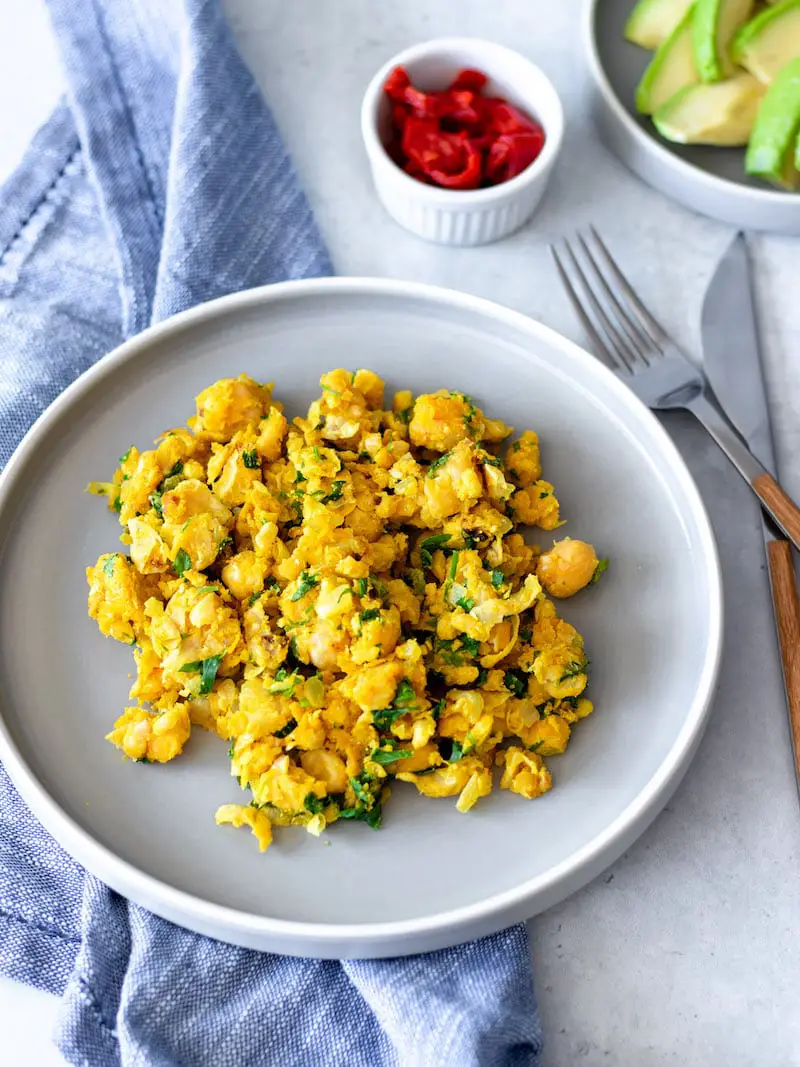 Mexido de Grão de Bico Vegano