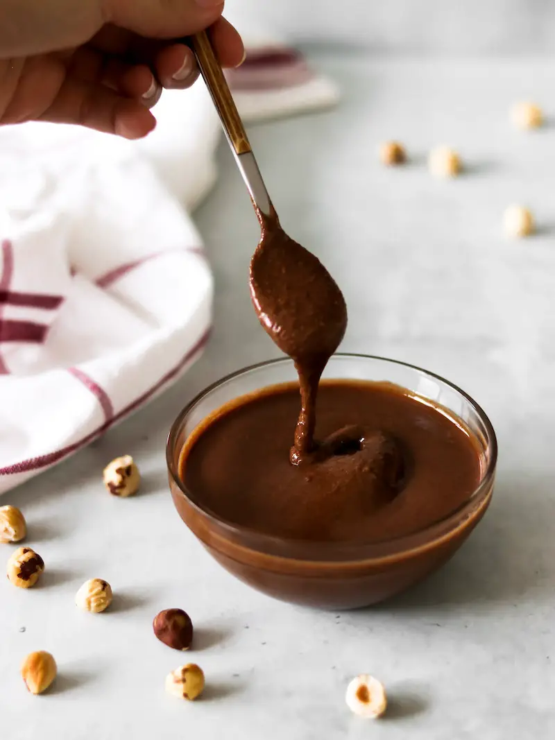 nutella vegana caseira