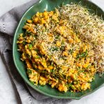 mexido de tofu com legumes