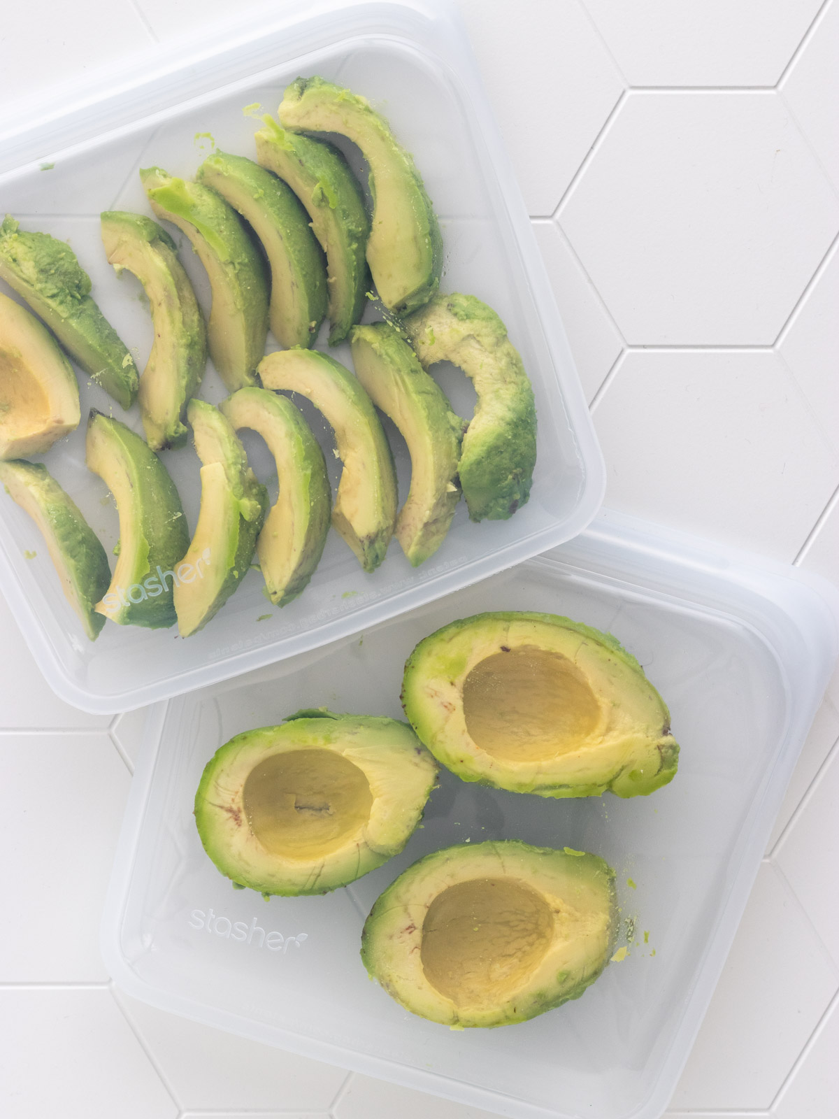 abacate em saco apto para freezer