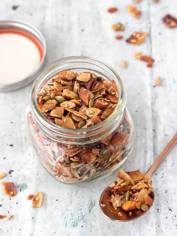 Granola Low Carb de Oleaginosas e Sementes (Sem Aveia) Plantte