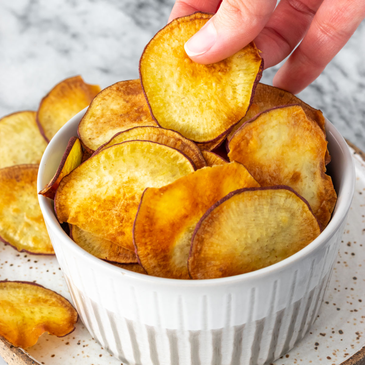 Batata com páprica, frita e sem óleo, mais que perfeita! - Monta